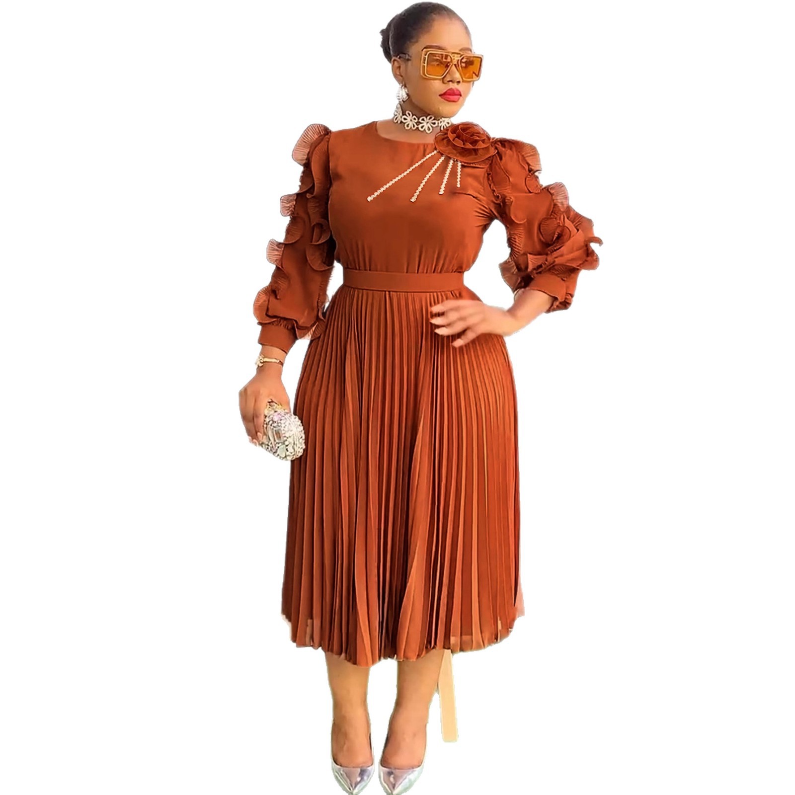 Summer Evenings Clothing - M-4XL Übergröße Afrikanische Kleider für Damen
