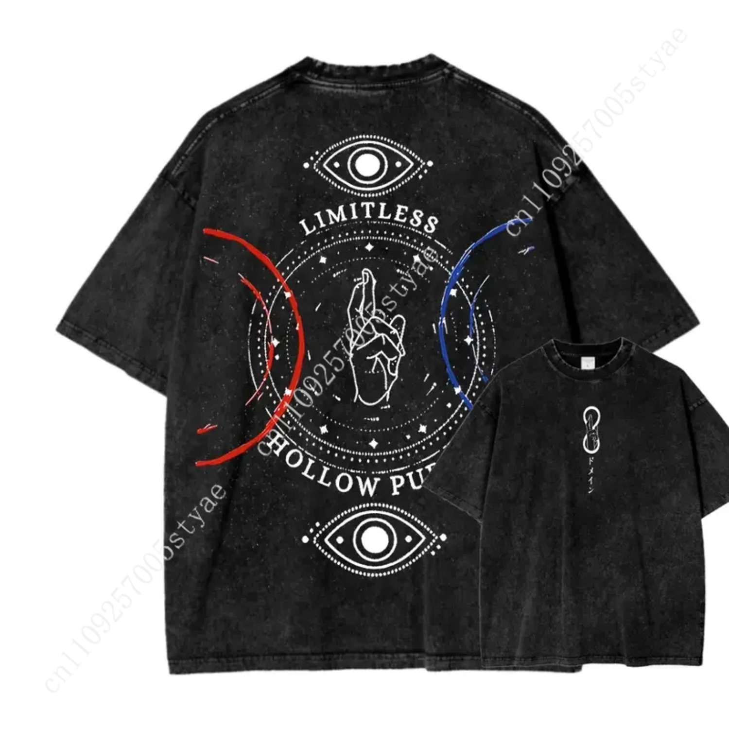 Yours Summer Clothing - Anime Gojo Satoru Print T-Shirt für