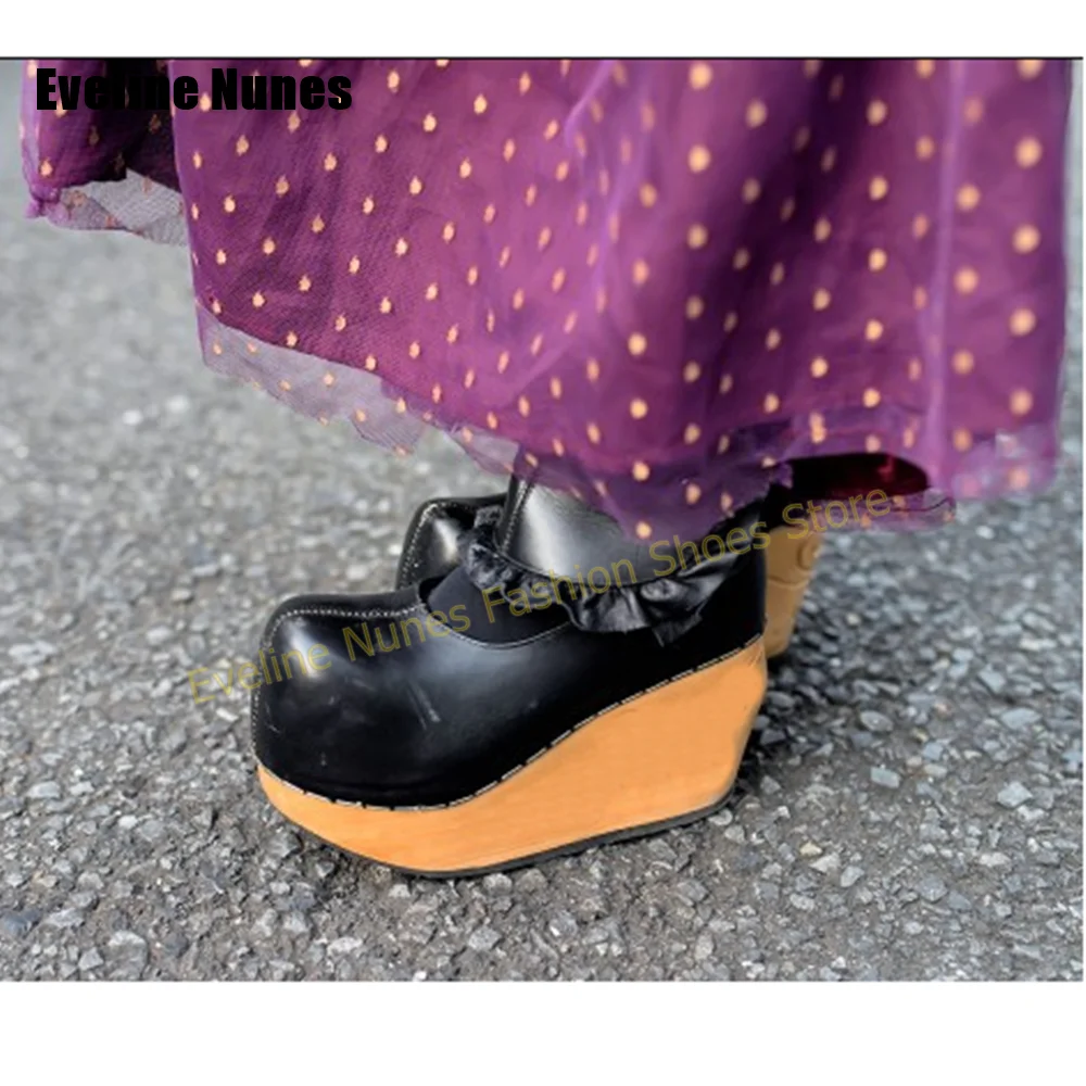 Summer Clothing Y2K - Trendige Gothic Lolita Damen Keilabsatz-Pumps mit