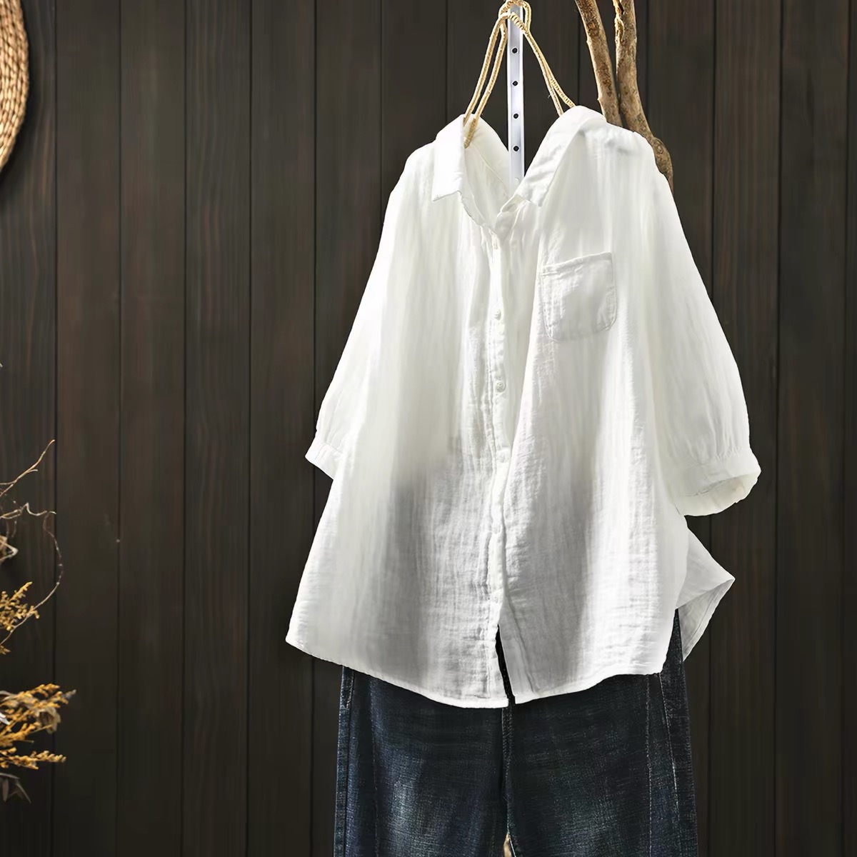 Summer Clothing For Japan - Plus-Size-Damenbekleidung im japanischen Stil aus Baumwollgarn