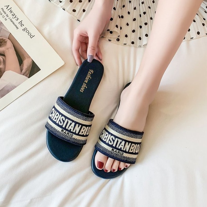 Summer Quotes - Frauen Mode Flache Hausschuhe Sommer Neue