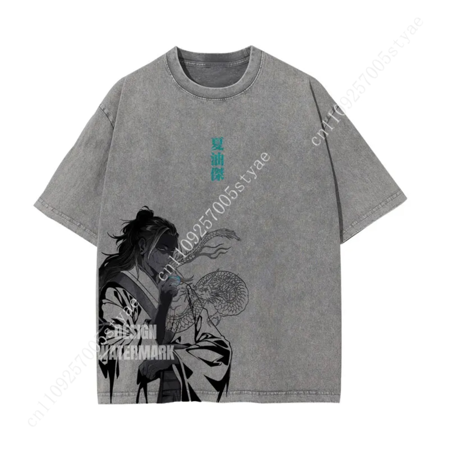 Gojo Satoru Grafik-T-Shirt Ani – Yours Summer Clothing Bewertung und Preis