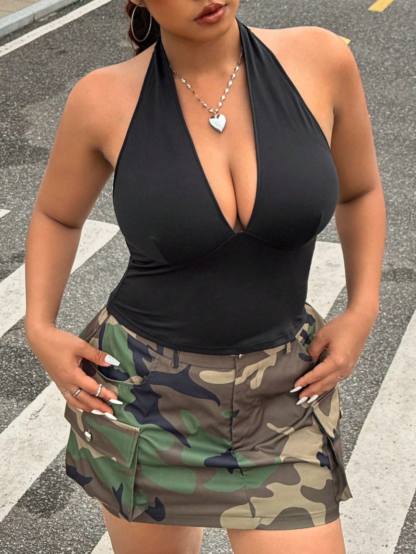 Neue Mode Einfarbiges Plus-Siz – Summer Clothing For Plus Size Women Bewertung und Preis