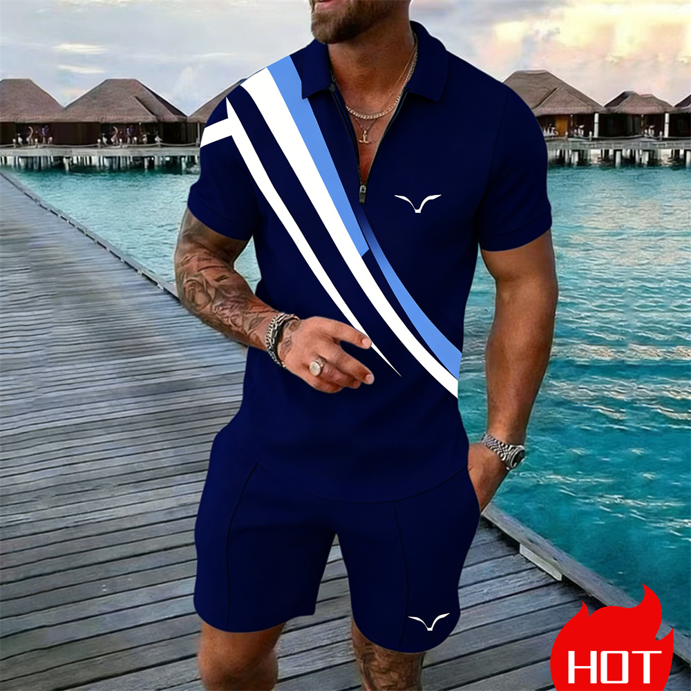 Sommer-Set mit Streifenmuster  – Summer Clothing Y2K Bewertung und Preis
