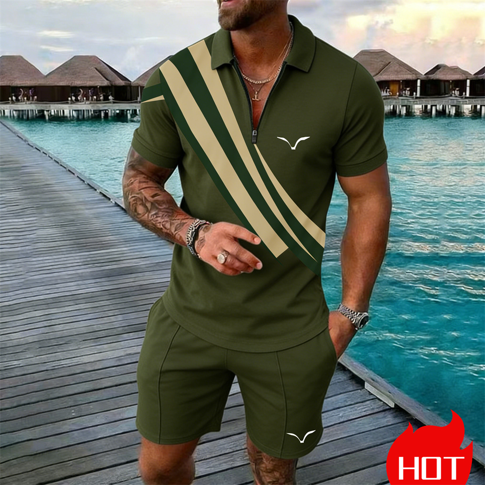 Sommer-Set mit Streifenmuster  – Summer Clothing Y2K Bewertung und Preis