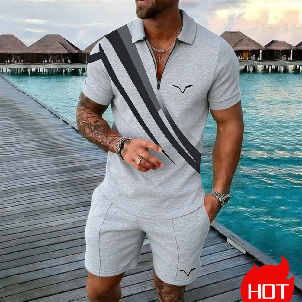 Sommer-Set mit Streifenmuster  – Summer Clothing Y2K Bewertung und Preis