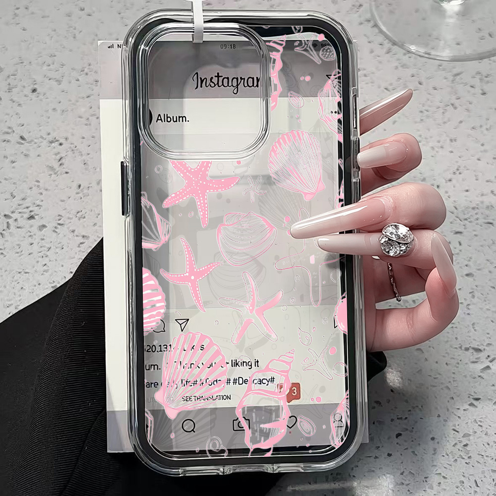 Sommerliche rosa Muschel-Handy – Summer Closet Bewertung und Preis