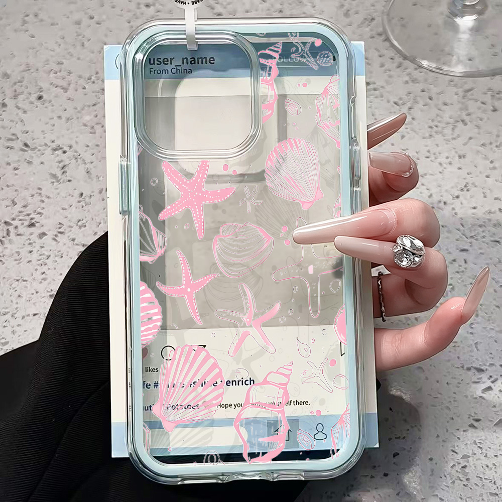 Sommerliche rosa Muschel-Handy – Summer Closet Bewertung und Preis