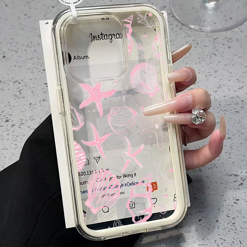 Sommerliche rosa Muschel-Handy – Summer Closet Bewertung und Preis