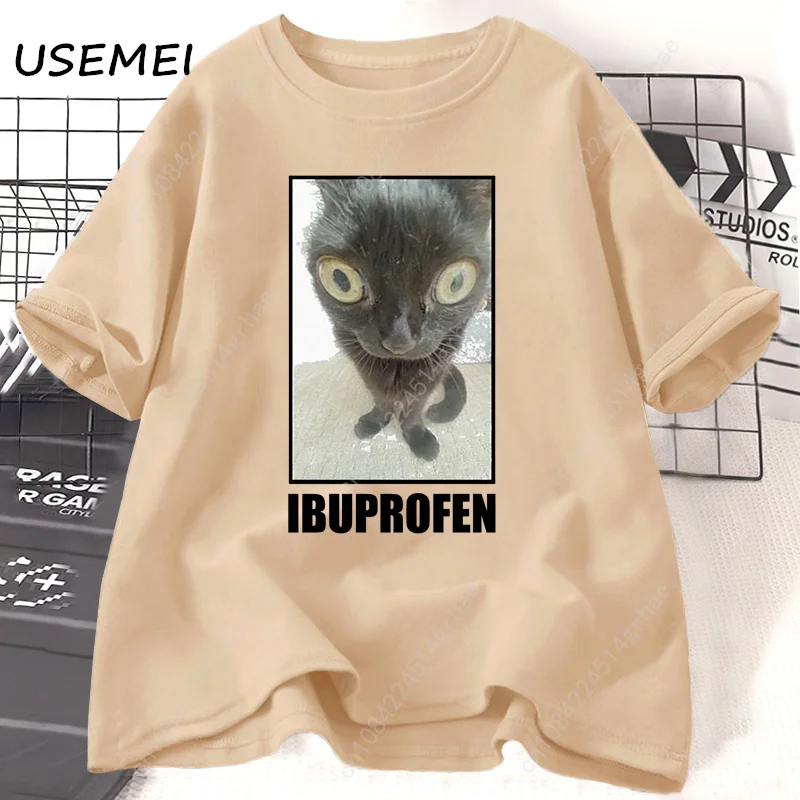 Lustige Katzen-Ibuprofen-Grafi – Yours Summer Clothing Bewertung und Preis