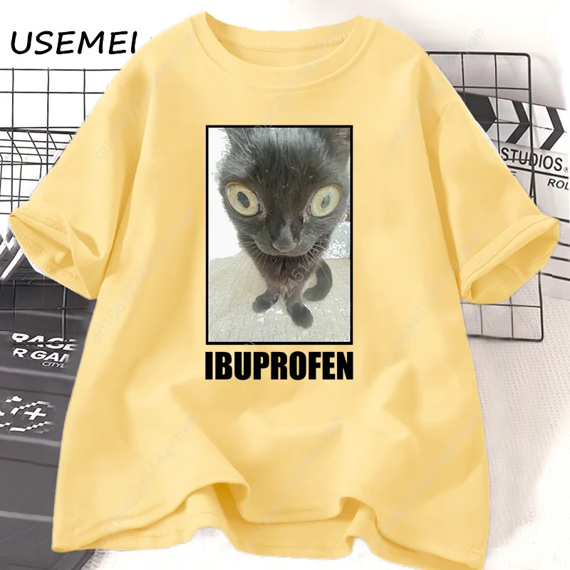 Lustige Katzen-Ibuprofen-Grafi – Yours Summer Clothing Bewertung und Preis
