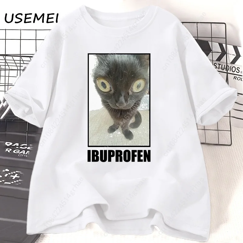 Lustige Katzen-Ibuprofen-Grafi – Yours Summer Clothing Bewertung und Preis