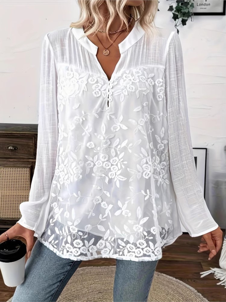 Mode Weiß Spitze Shirt Top Für – Summer Clothing Holiday Bewertung und Preis