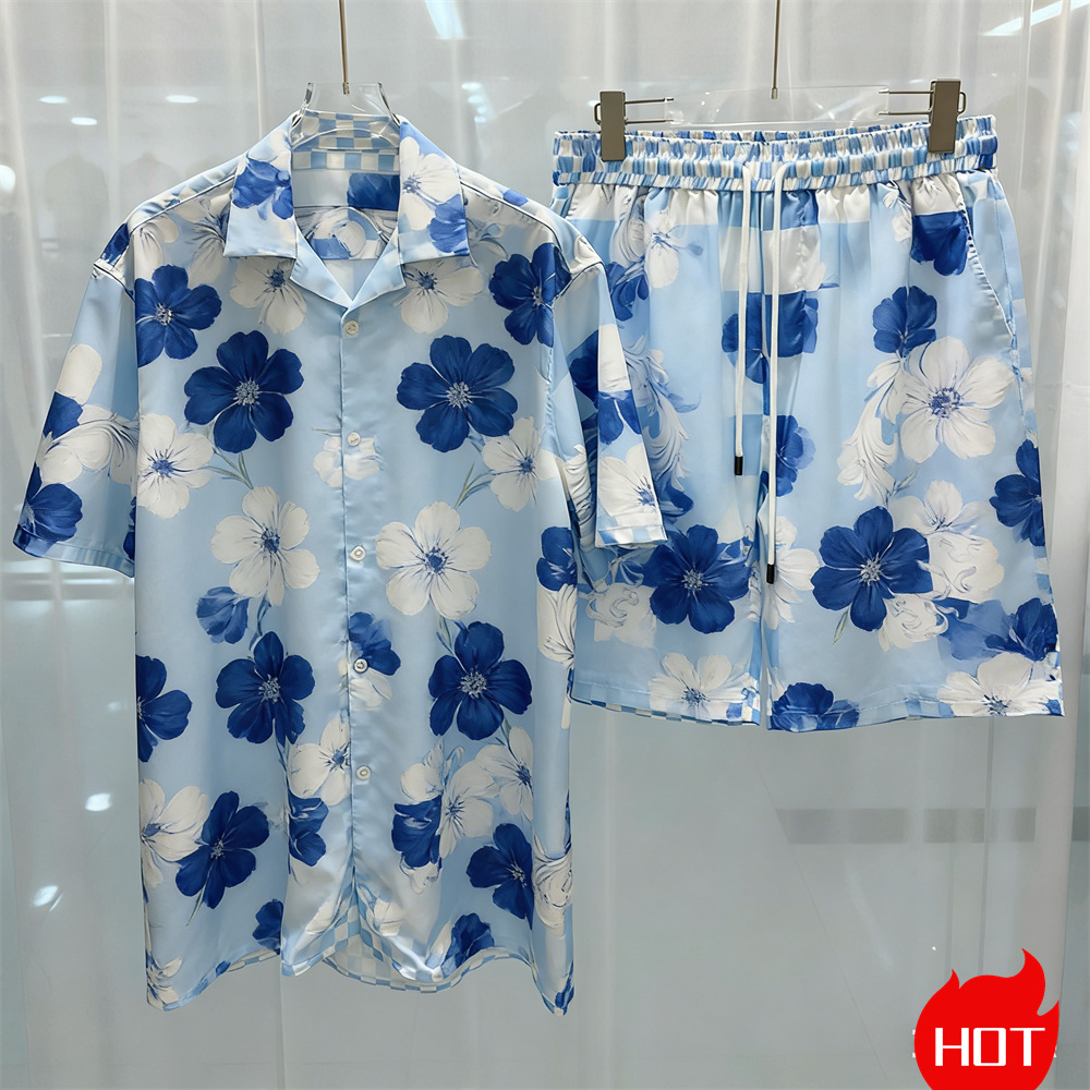 Modisches Sommer-Herrenhemd-Se – Summer Clothing Y2K Bewertung und Preis