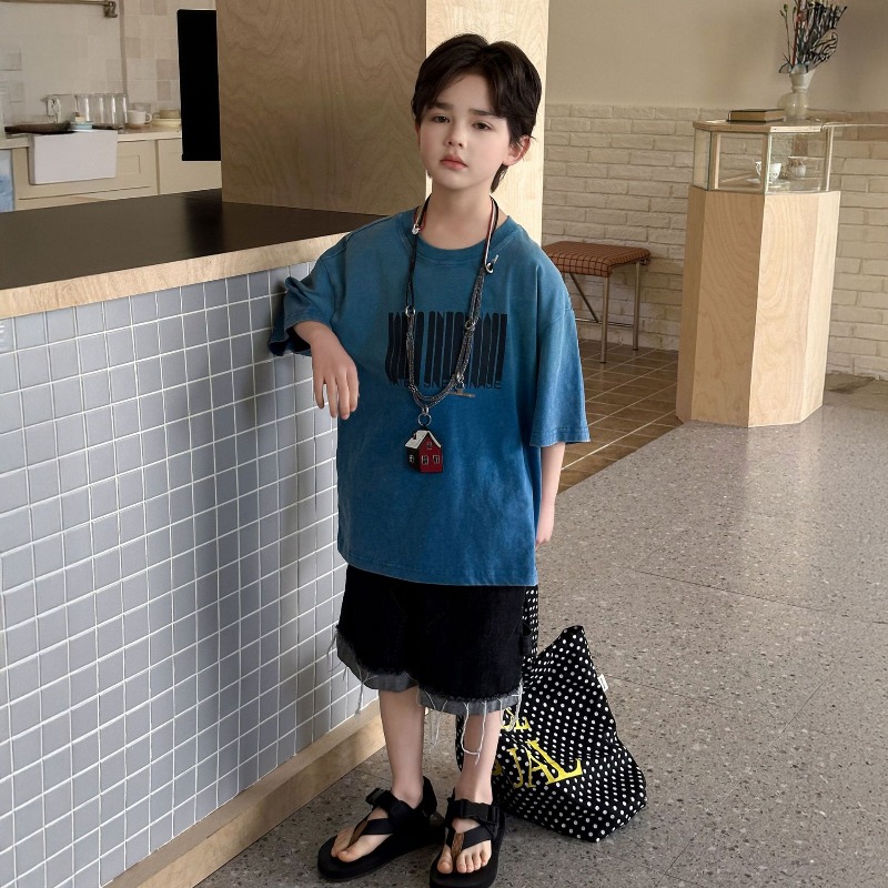 Jungen Sommer-Jeansshorts Knie – Summer Clothing Range Bewertung und Preis