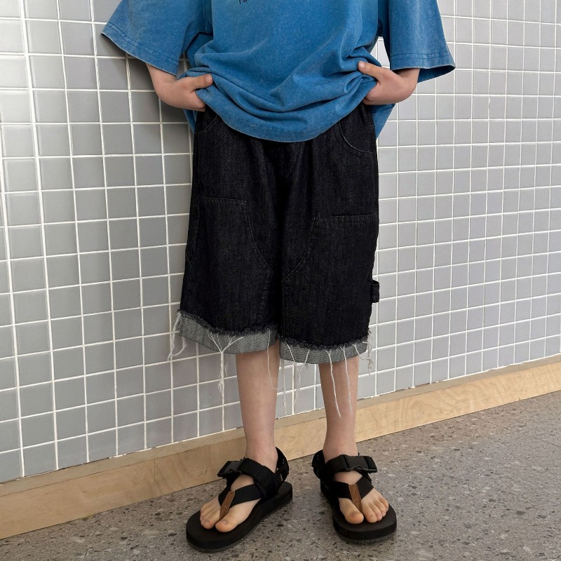 Jungen Sommer-Jeansshorts Knie – Summer Clothing Range Bewertung und Preis