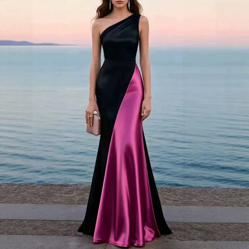Satin-Maxikleid mit einem Schu – Summer Evenings Clothing Bewertung und Preis