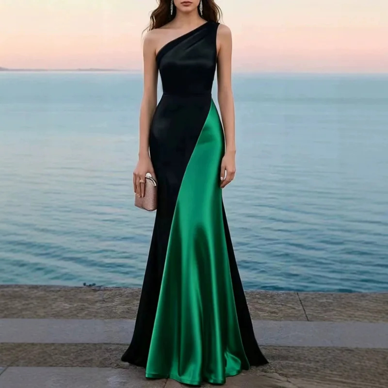 Satin-Maxikleid mit einem Schu – Summer Evenings Clothing Bewertung und Preis