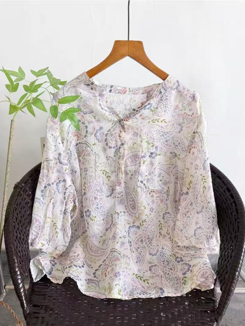100 % Ramie-Hemden für Damen,  – Summer Clothing For Japan Bewertung und Preis