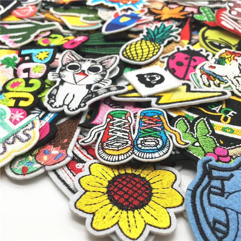 30 Teile/los Stickerei Patches – Summer Clothing Pictures Bewertung und Preis